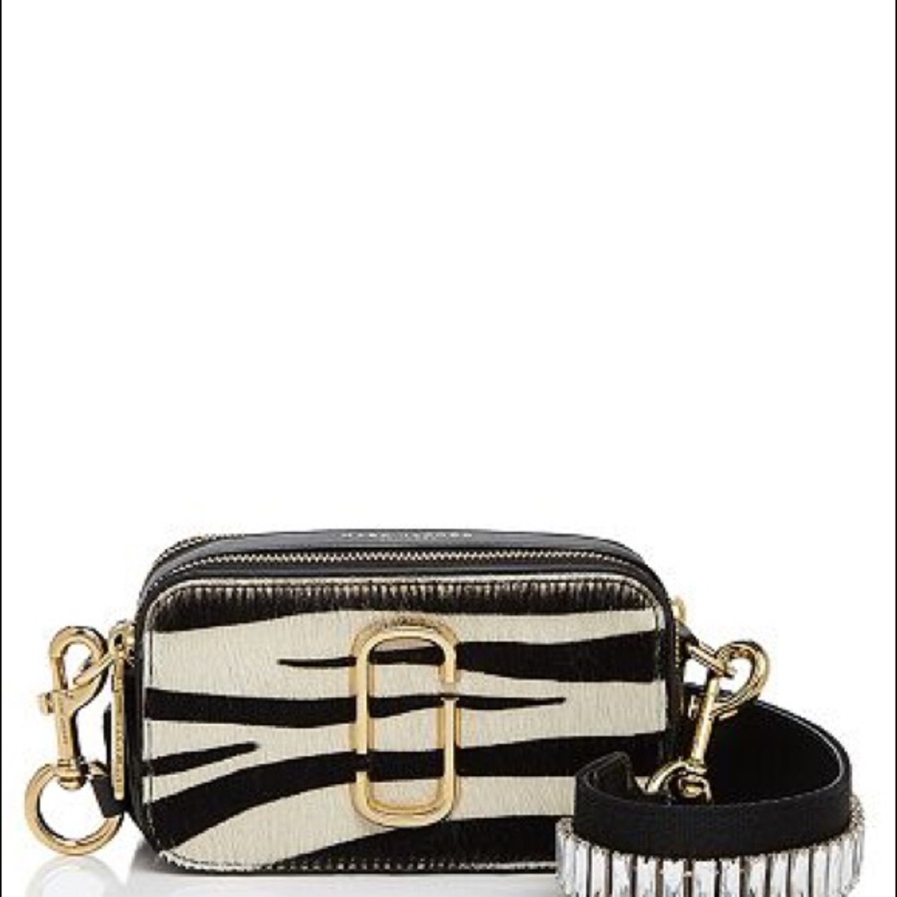 THE MARC JACOBS Small Snapshot Zebra Crossbody